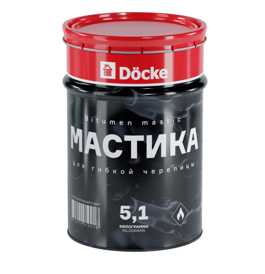Мастика кровельная Деке PIE, 5 кг